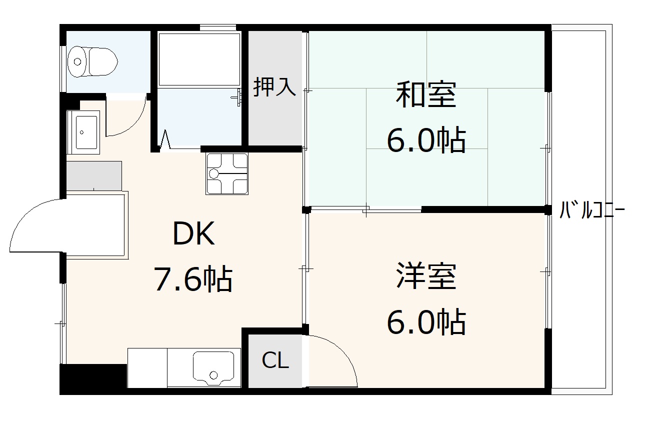 永原ビルの間取り