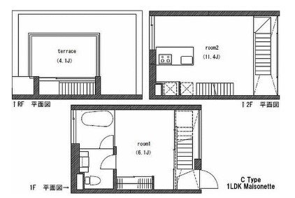 杜山邸の間取り