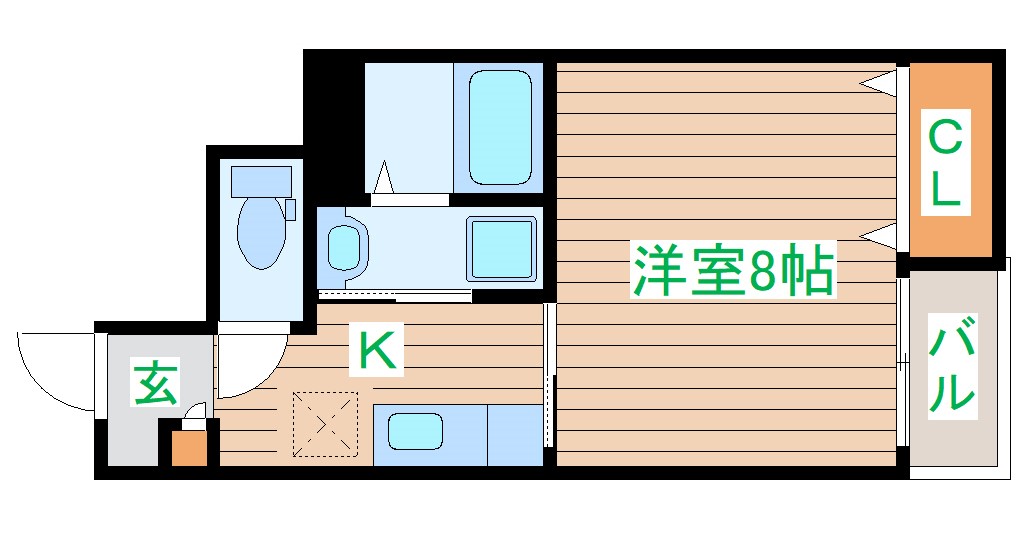 クレストの間取り