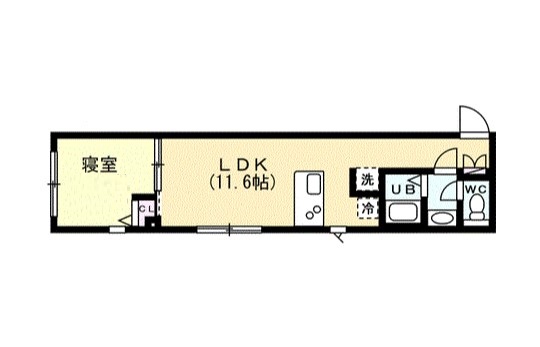 エフティヒア西品川の間取り