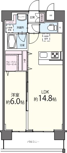 アルページュの間取り