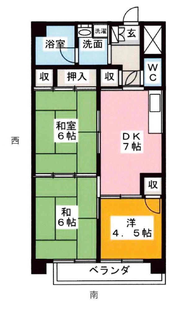 芳賀興産ビルの間取り