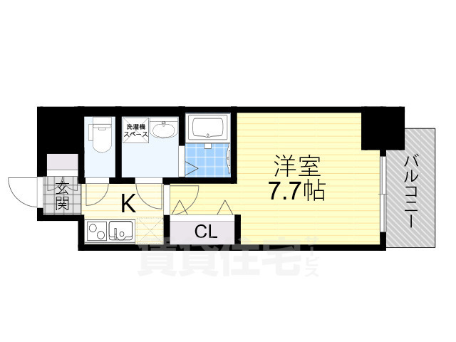 ベイサイドパークOSAKAサウスレジデンシスの間取り