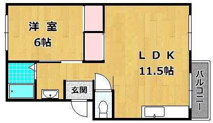 志智マンションの間取り