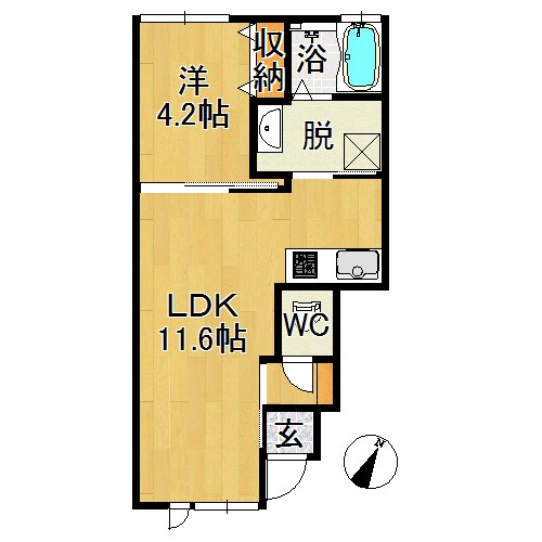 ロワジールの間取り