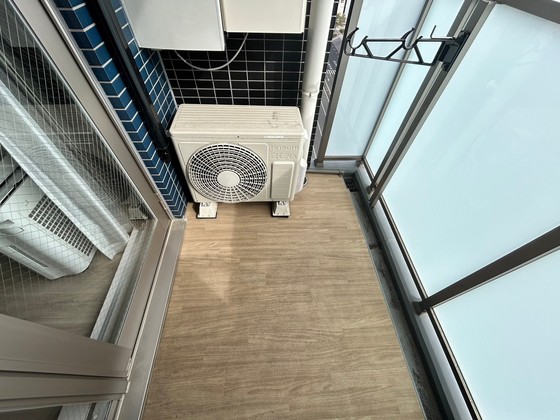 バルコニー　※別号室のお写真です。