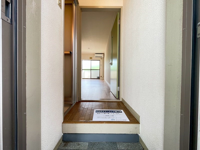 玄関　スッキリした玄関。