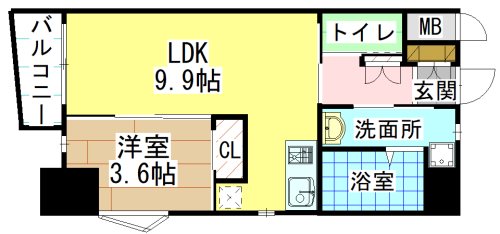 MGA城内の間取り