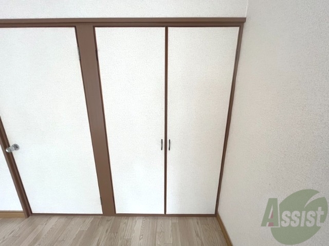 収納　ここに収納があります。収納があると部屋が広く使えます。