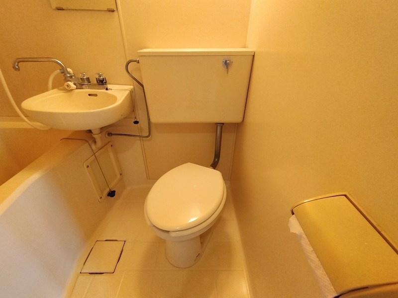 桝マンションのトイレ写真