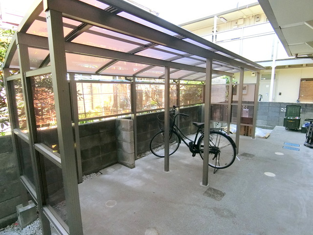 セキュリティ　駐輪場