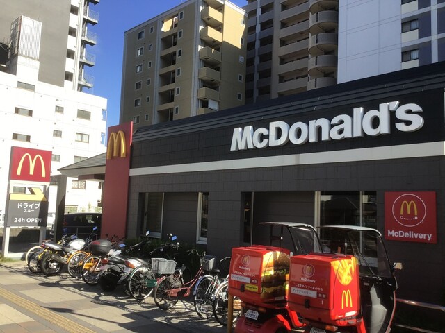 飲食店　マクドナルド舟入店（飲食店）まで401m