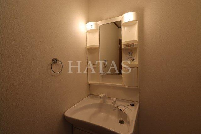 洗面設備　同物件別部屋です。