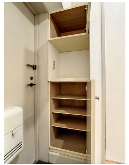 収納　収納スペース豊富です　※反転タイプ