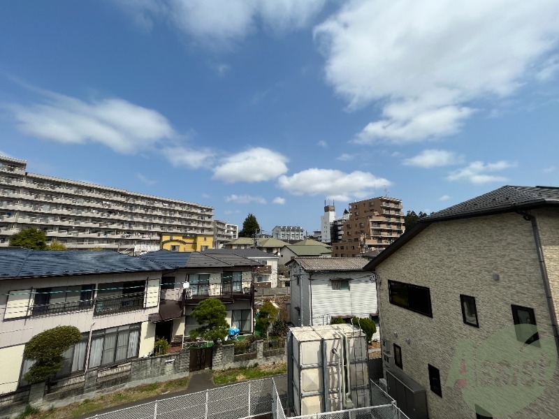 バルコニー　バルコニーからの眺望です。閑静な住宅街ですね～