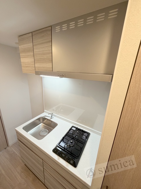 キッチン　２口システムキッチンでお料理楽しく♪♪