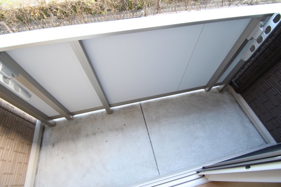 バルコニー　※他号室の写真です