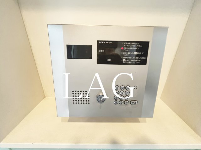 セキュリティ　オートロックです。