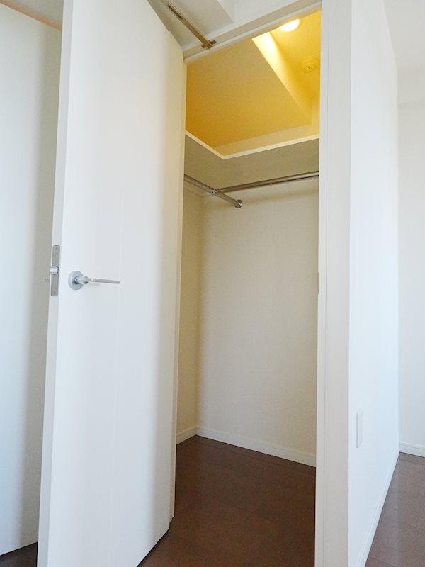 収納　WICがあり、おしゃれ好きにもおすすめ