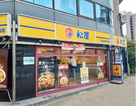 飲食店　松屋渋谷清水橋店（飲食店）まで523m