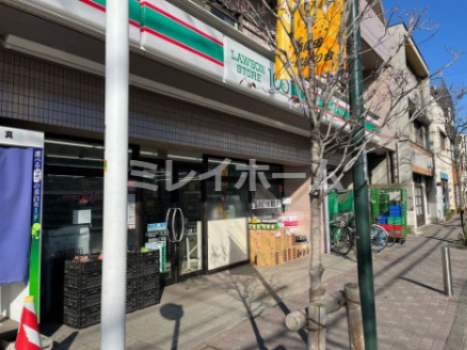 コンビニ　ローソンストア100 西蒲田四丁目店（コンビニ）まで418m