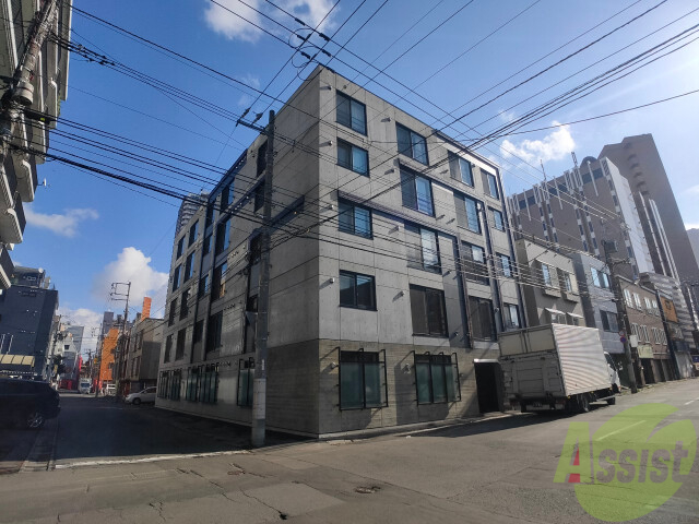 建物外観　札幌市中央区南８条西「インダスカル」