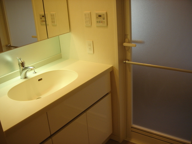 洗面設備　別号室の参考写真です。