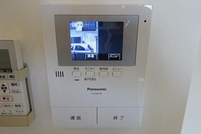 セキュリティ　★安心の録画機能付きのモニタフォンです★