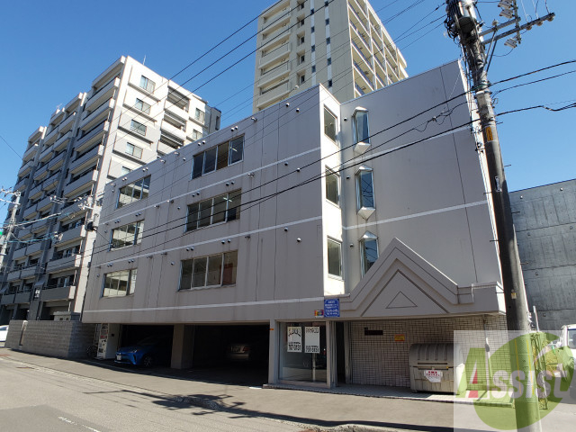 建物外観　札幌市北区北１４条西「シティハイムジュネス」