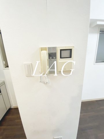 セキュリティ　モニター付きインターフォンです。