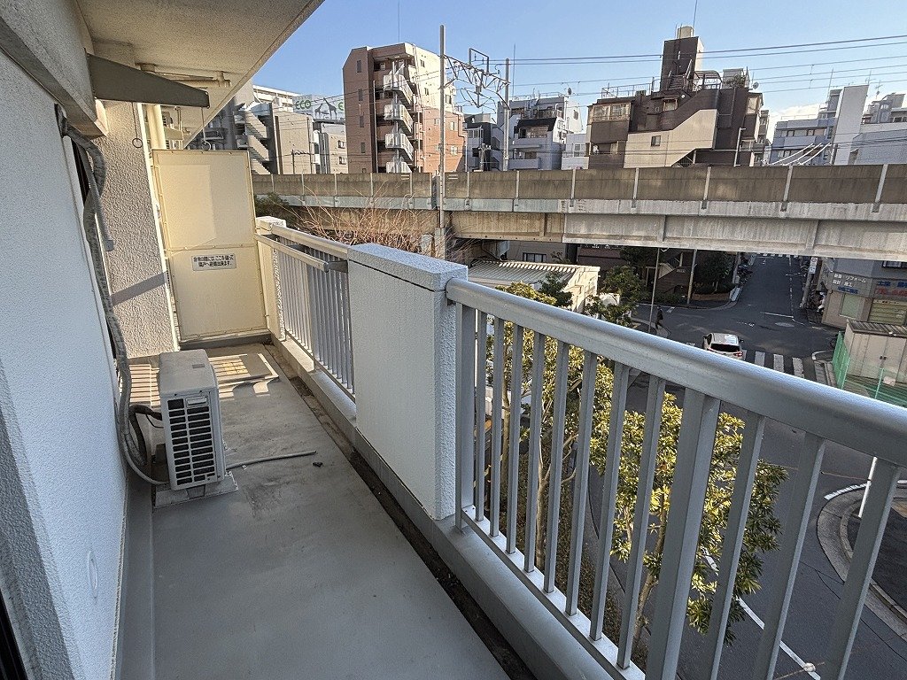 バルコニー　南西向き
