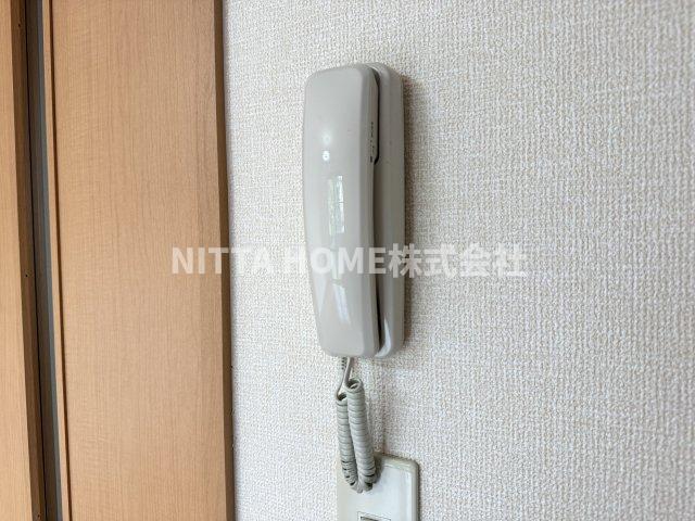 セキュリティ　インターホンが付いています！