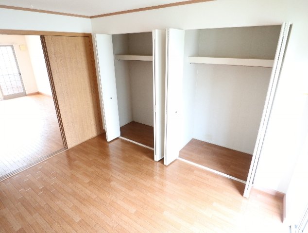 収納　たっぷりとした収納スペースです