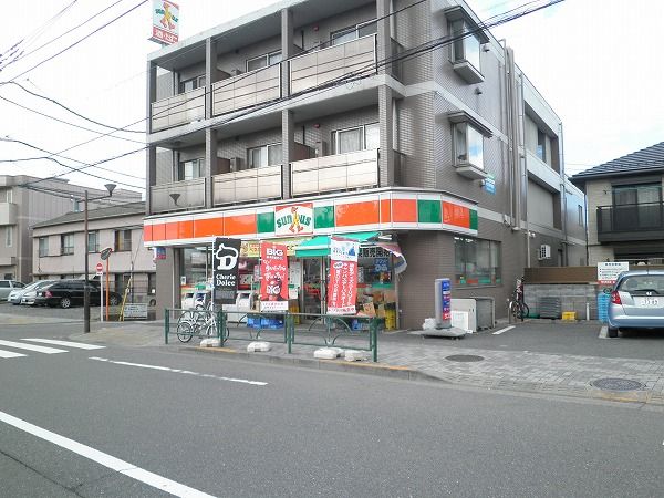 コンビニ　サンクス京王多摩川店（コンビニ）まで714m