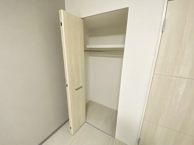 収納　たっぷりとした収納スペースです
