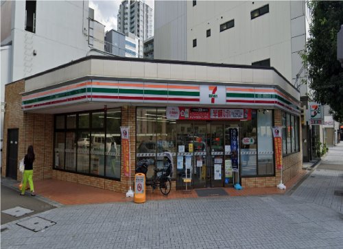 コンビニ　セブンイレブン 大阪金蘭会前店（コンビニ）まで455m