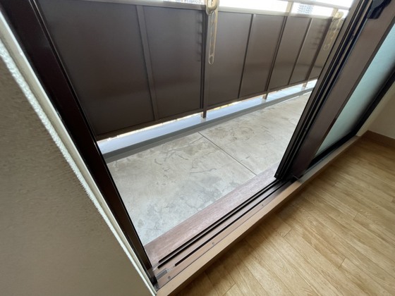 バルコニー　※別部屋の写真です