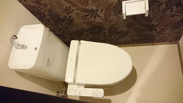 トイレ　清潔感のあるトイレです