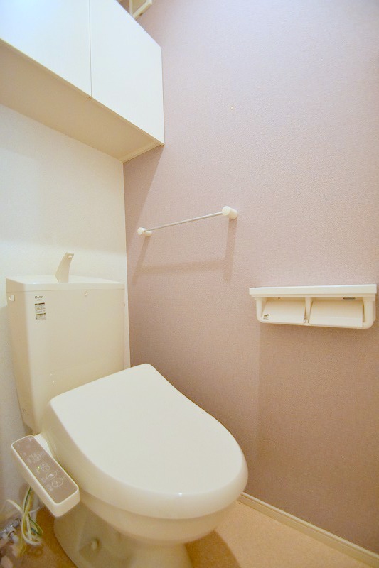 広島電鉄宮島線 草津駅 徒歩12分 2階建 築7年のトイレ写真