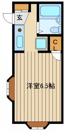 西武池袋線 保谷駅 徒歩7分 2階建 築32年の間取り写真