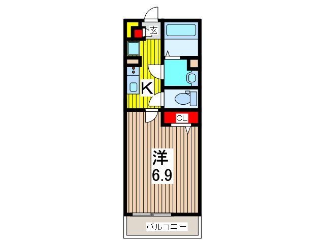 リブリ・ゆり本町の間取り写真