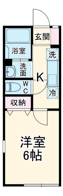 EMMA東松戸の間取り写真