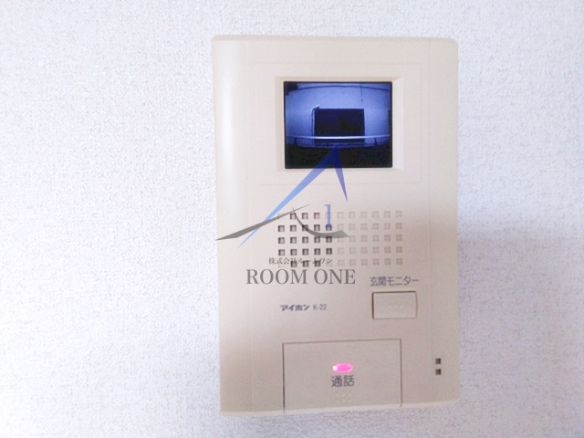 セキュリティ　モニター付きインターホンです。