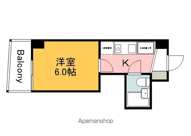 広島高速交通アストラムライン 祇園新橋北駅 徒歩1分 9階建 築34年の間取り写真