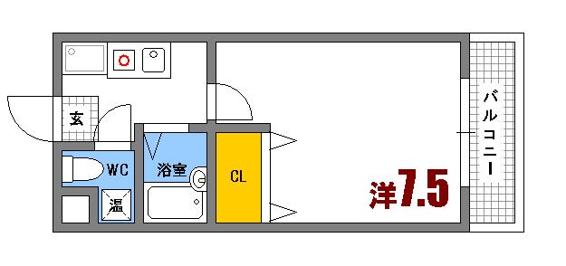 坊田ビルの間取り写真