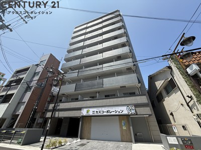 建物外観　オートロック付きで安心！宅配BOX付きで便利！