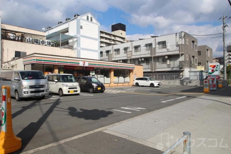 コンビニ　セブン‐イレブン 大阪我孫子東１丁目店（コンビニ）まで200m