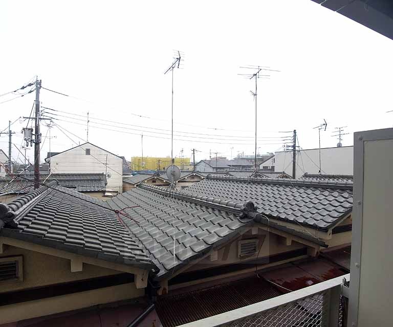 眺望　３階のお部屋ですとこんな感じです。