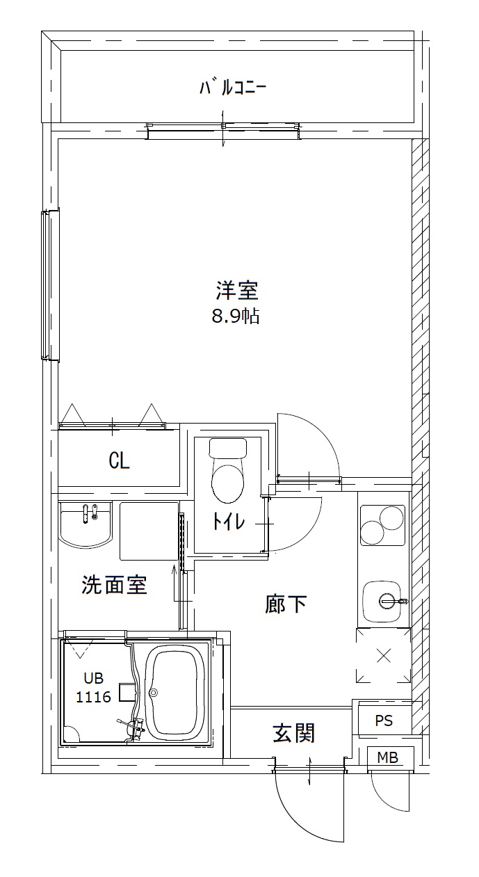 フジパレス阪急園田WESTIII番館の間取り写真