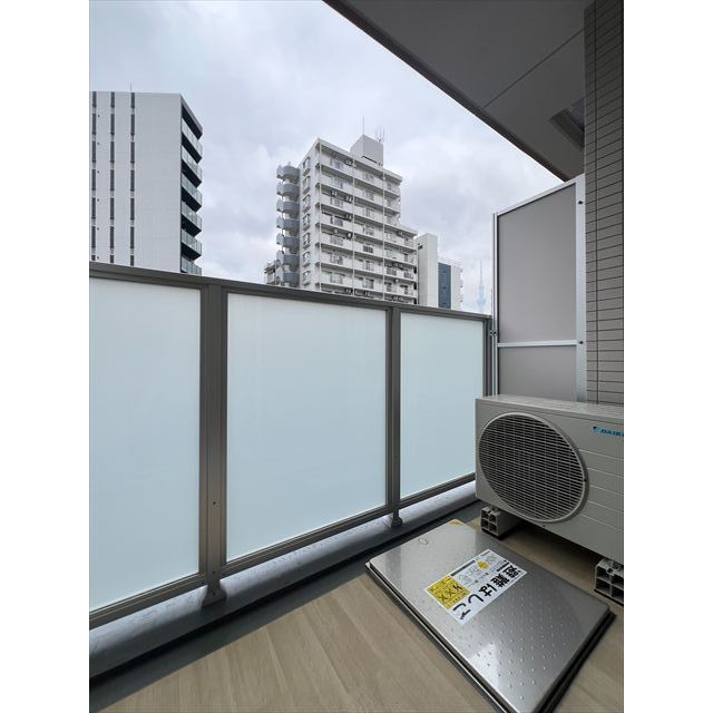 バルコニー　※写真は０５０４号室